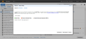 WordPress Video - Amazon File Upload