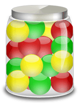 Betere vindbaarheid in Google dank zij een SILO architectuur... 1 jar-mixedmarbles