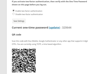 two factor authentication | De veiligheid van je website verhogen met 'Two Factor Authentication'