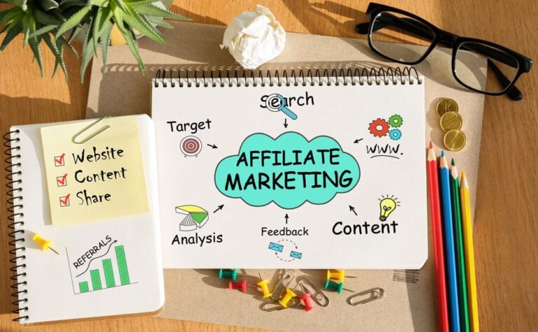 Affiliate programma zonder software