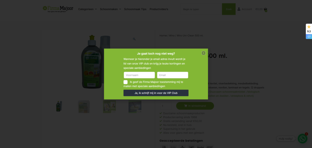 abandoned cart popup | Abandoned Carts voorkomen met WooCommerce