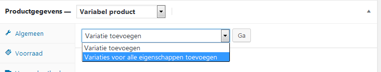 variabele producten in woocommerce | Variable producten in WooCommerce - En nieuwe mogelijkheden