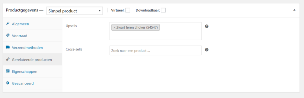Upsells en productsoorten - meer verkopen door een slimme aanpak 1 | Upsells en productsoorten - meer verkopen door een slimme aanpak