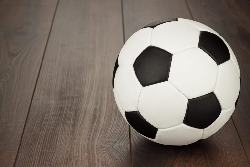 Soccer Ball On The Table