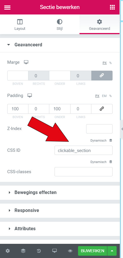 | Elementor Pop ups op 'non clickable places'
