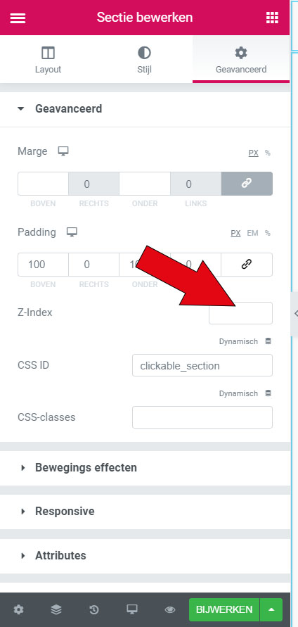 | Elementor Pop ups op 'non clickable places'