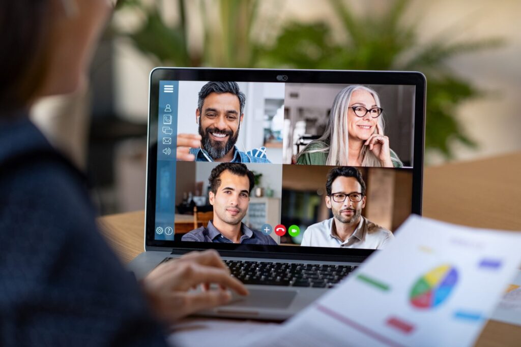 Onderwijs op afstand - Live trainingen zonder het huis te verlaten 2 Smart working and video conference