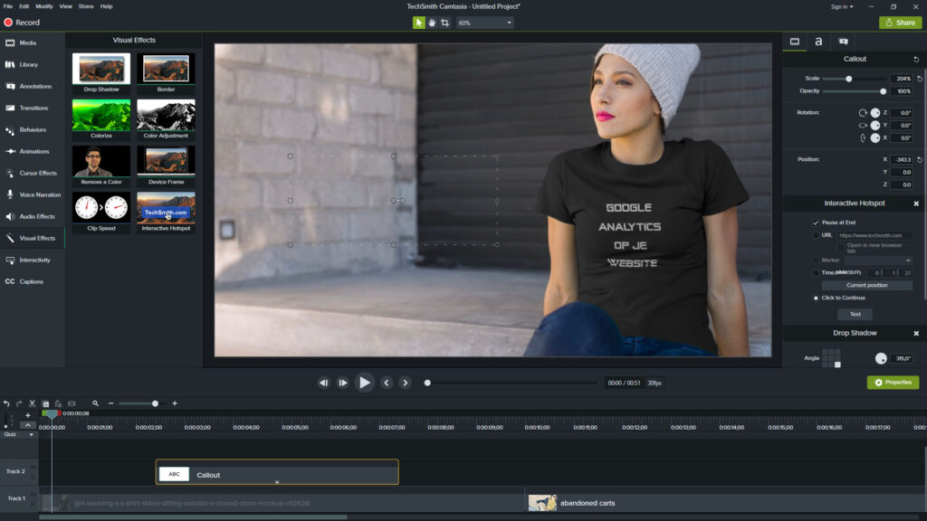 | Interactieve video voor je online training met Camtasia