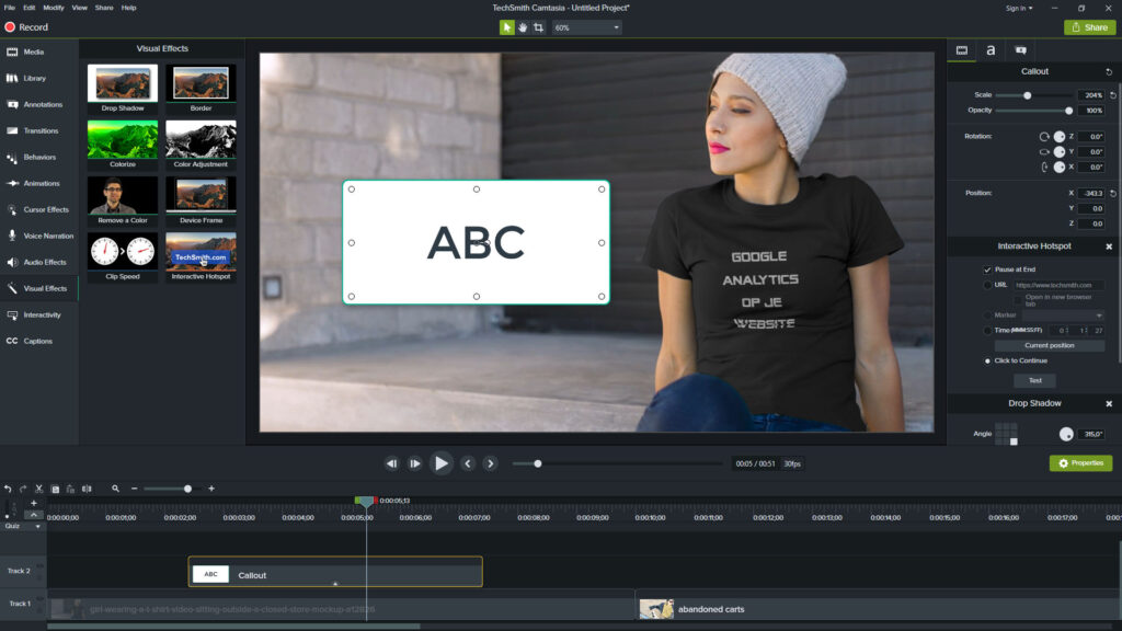 | Interactieve video voor je online training met Camtasia