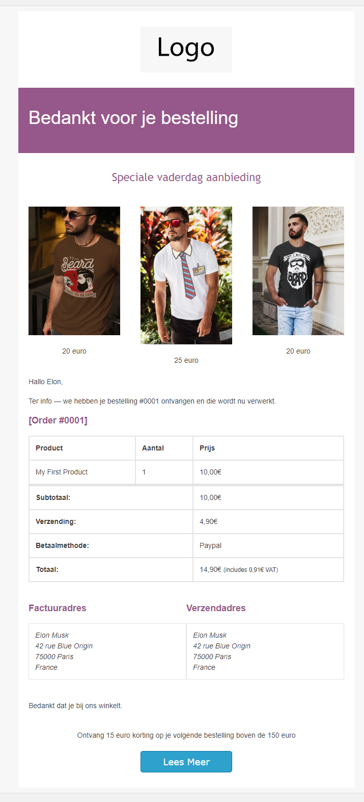 WooCommerce transactionele email - Twee vliegen in één klap! 3 | WooCommerce transactionele email - Twee vliegen in één klap!