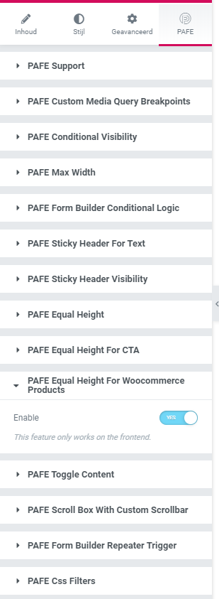 | WooCommerce producten even hoog in je product archief, hoe doe je dat?