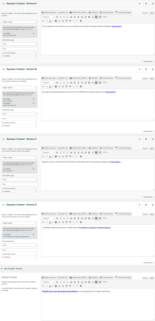 Praktische projecten met de If-So plugin (Juli 2020 - 1) 2 | Praktische projecten met de If-So plugin (Juli 2020 - 1)