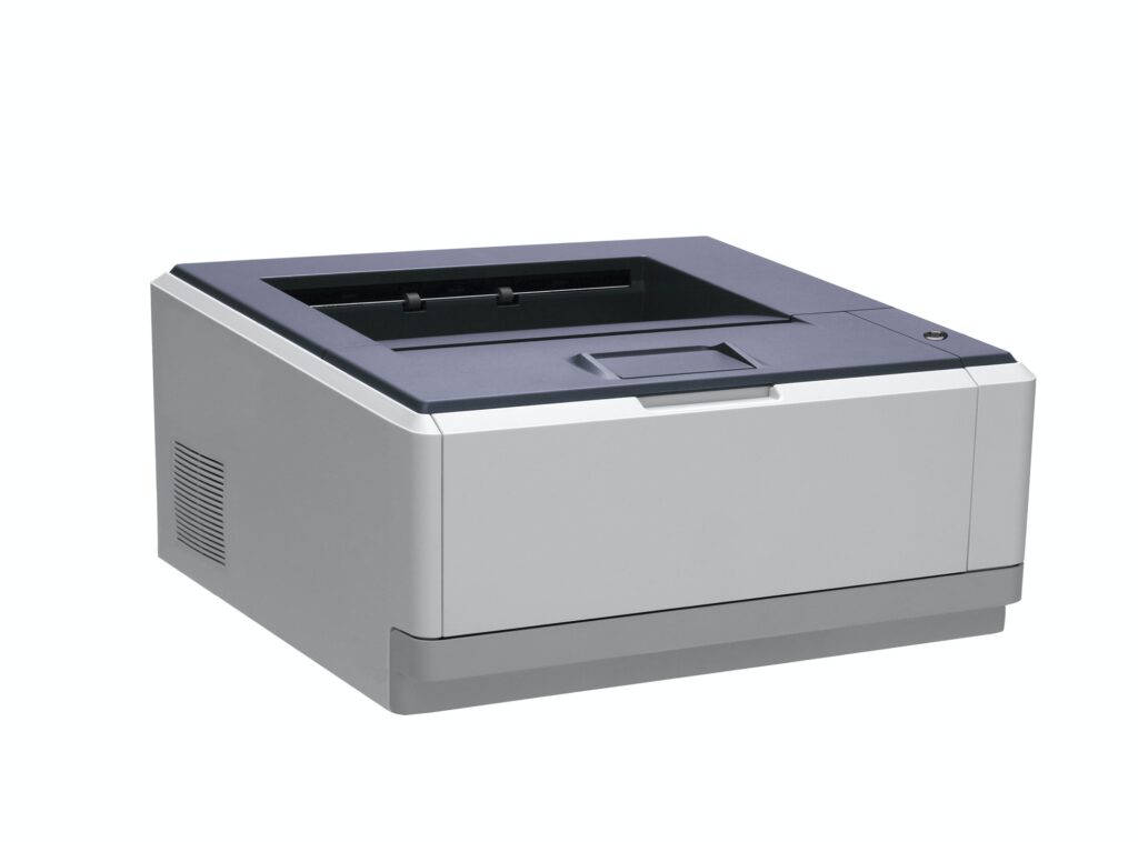 Printer. On a white background.