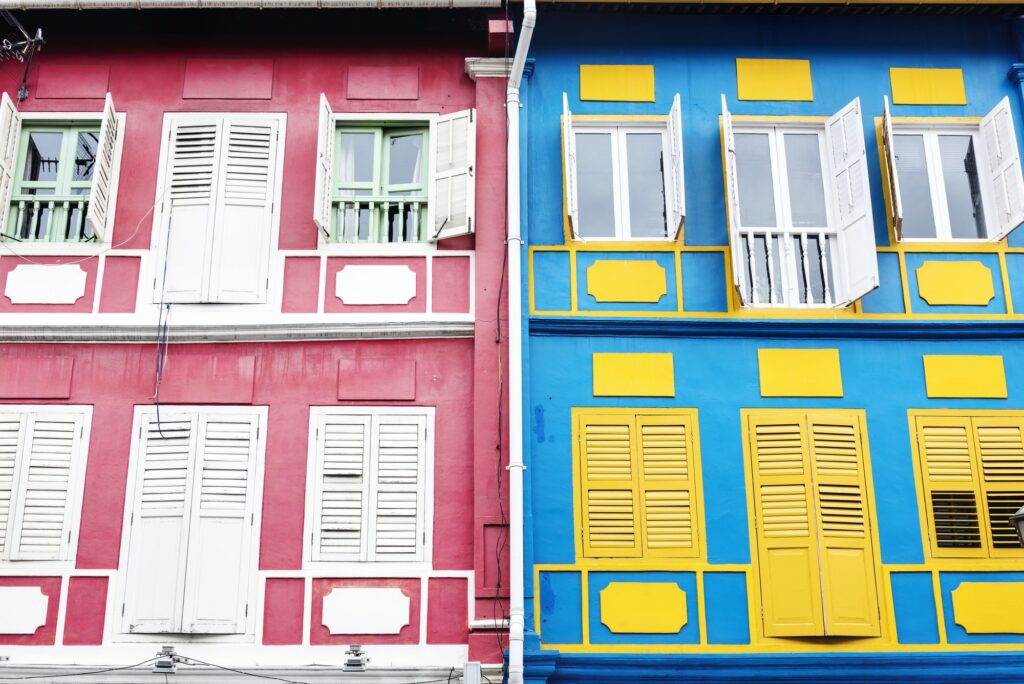Colorful apartment
