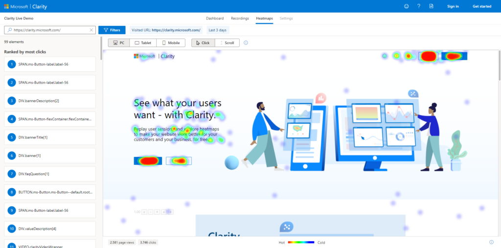 microsoft clarity