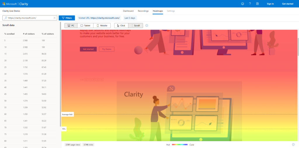 microsoft clarity