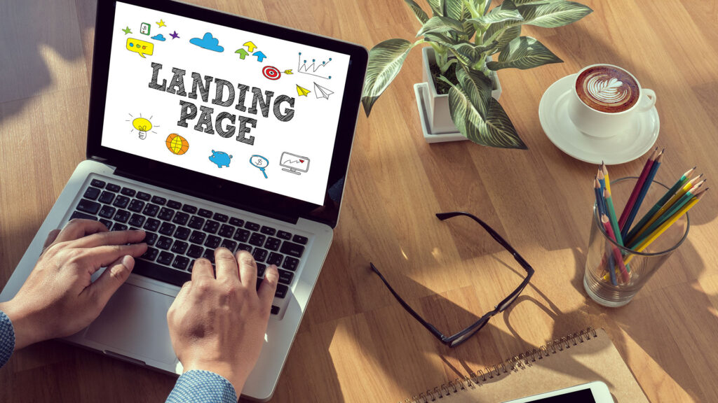 landing pages in elementor