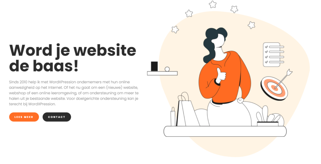 landing pages in Elementor