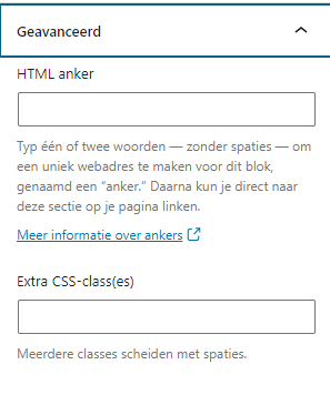 bulletlst zonder plugins