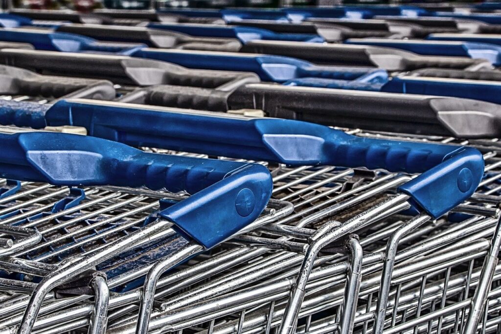 shopping cart, zinc plated, zinc-3980067.jpg