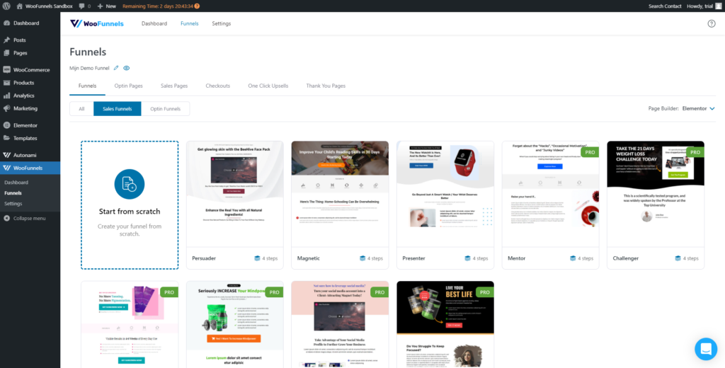 WooFunnels - Sales funnels in WooCommerce 1 woofunnels
