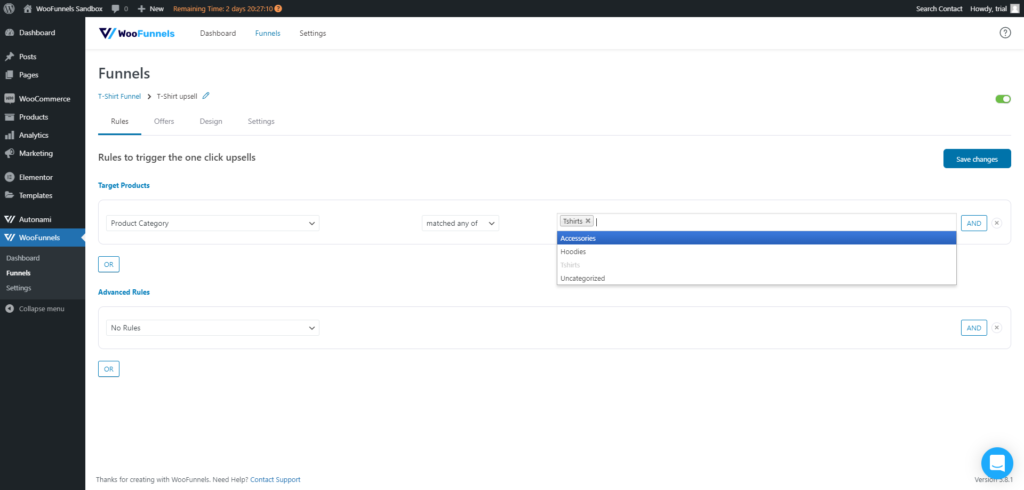 WooFunnels - Sales funnels in WooCommerce 3 woofunnels