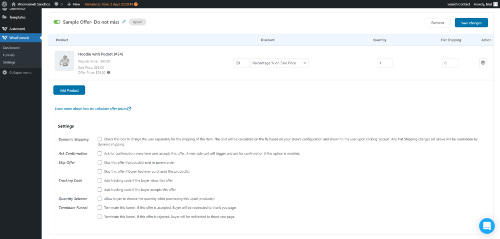 WooFunnels - Sales funnels in WooCommerce 4 woofunnels