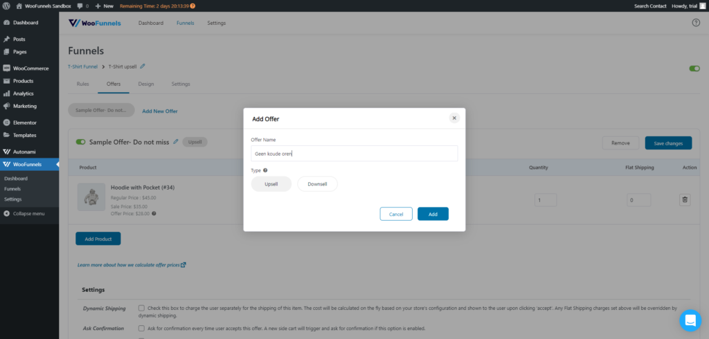 WooFunnels - Sales funnels in WooCommerce 5 woofunnels