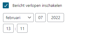 wordpress content automatisch verlopen