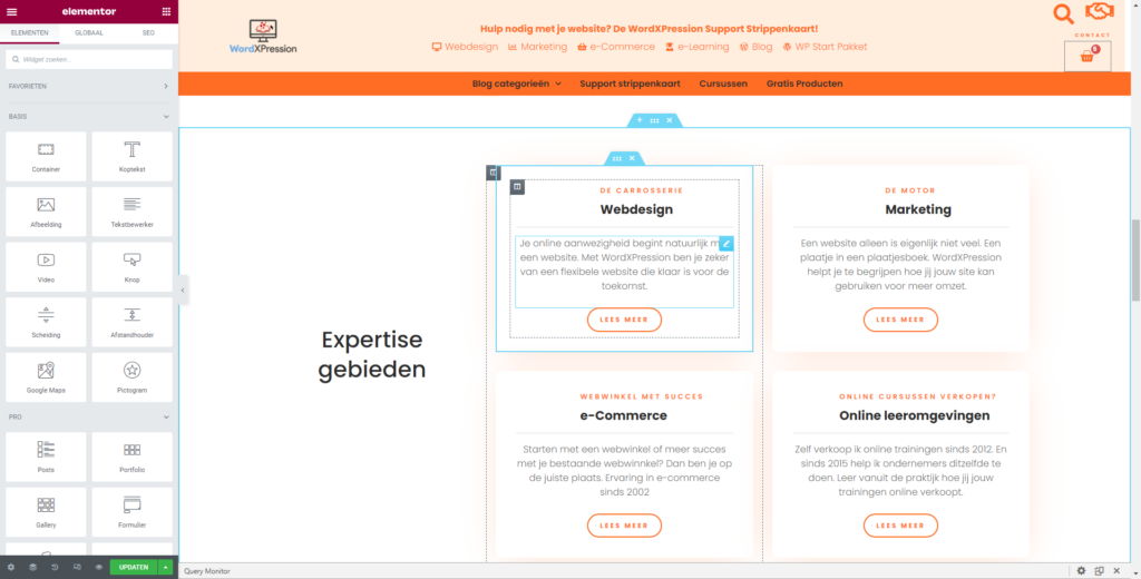 flexbox in elementor | Flexbox in Elementor Pro gebruiken