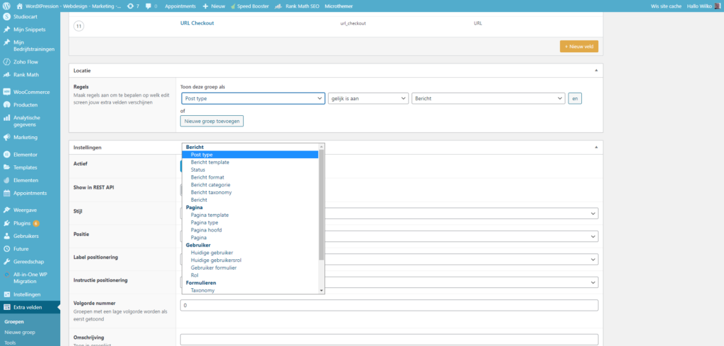custom post types | Custom Post Types, Custom Taxonomies en Custom Fields