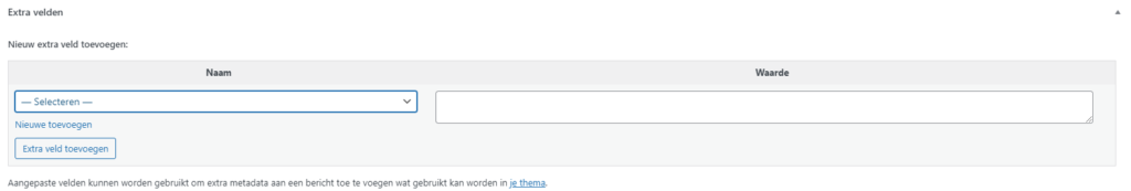 Custom post types