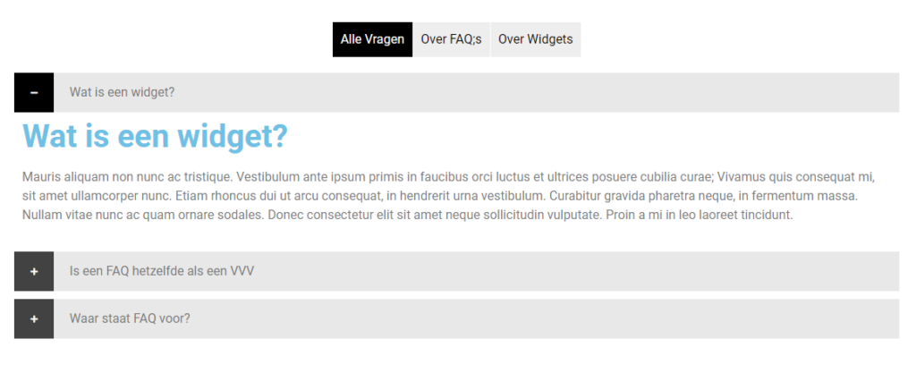 Een FAQ widget voor Elementor maak je gewoon zelf! 13 FAQ widget | Een FAQ widget voor Elementor maak je gewoon zelf!
