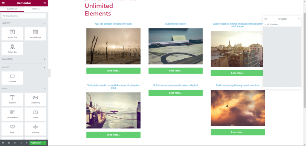 elementor loop builder | Werken met de Elementor Loop Builder