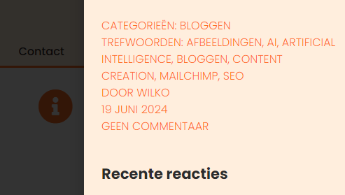 off-canvas widget