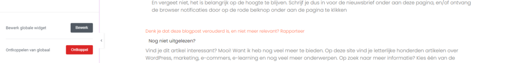 oude blogposts relevant | En zo houd je oude blogposts relevant