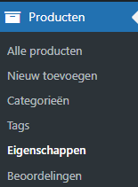 product eigenschappen in de praktijk | WooCommerce product eigenschappen in de praktijk