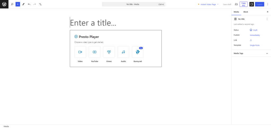 Presto Player - Een video plugin voor WordPress