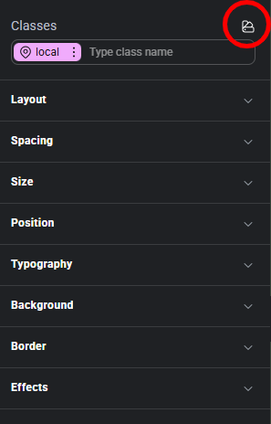 Editor V4 | Een complete handleiding Classes met Elementor Editor 4