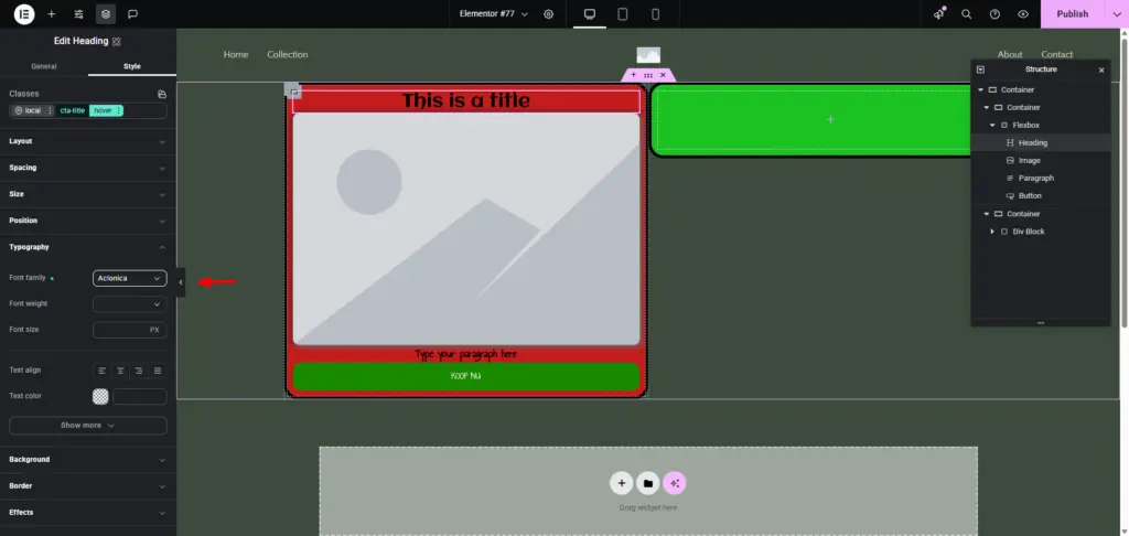 Editor V4 | Een complete handleiding Classes met Elementor Editor 4