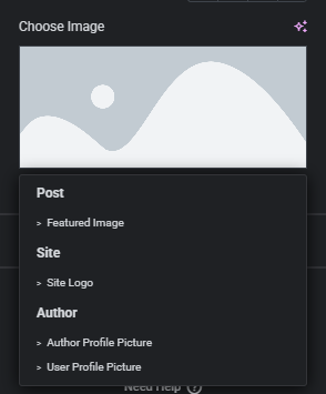 Dynamic tags in Elementor