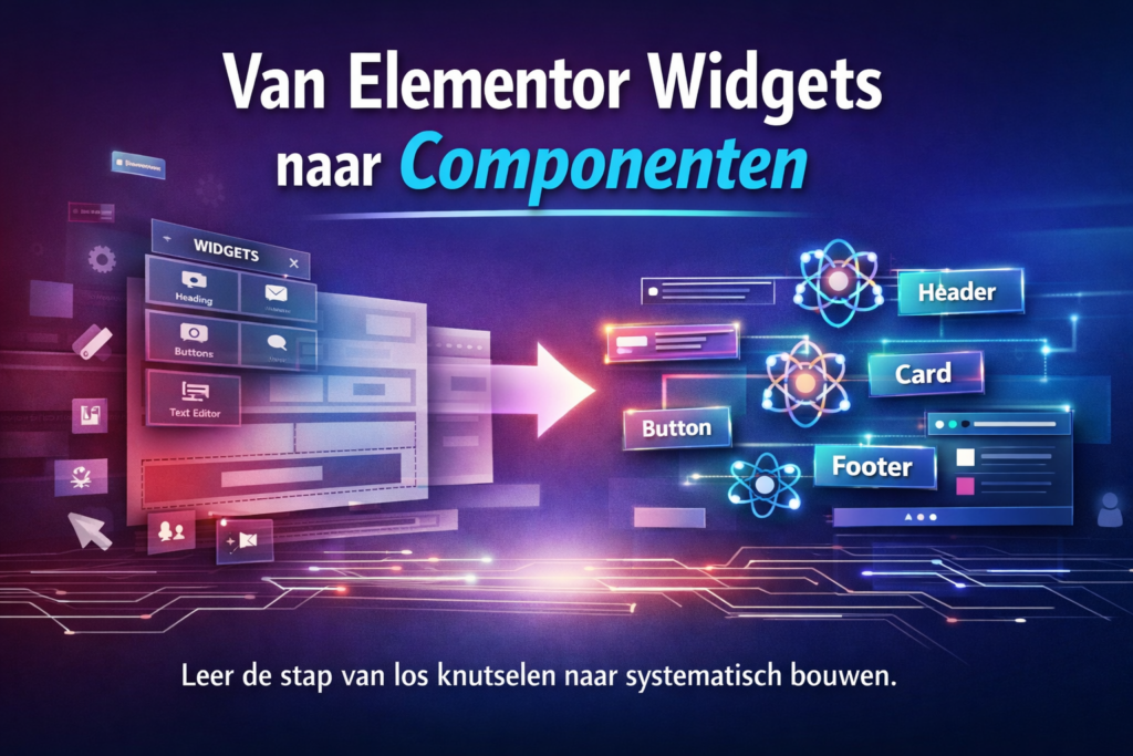 Van Elementor Widgets naar Componenten