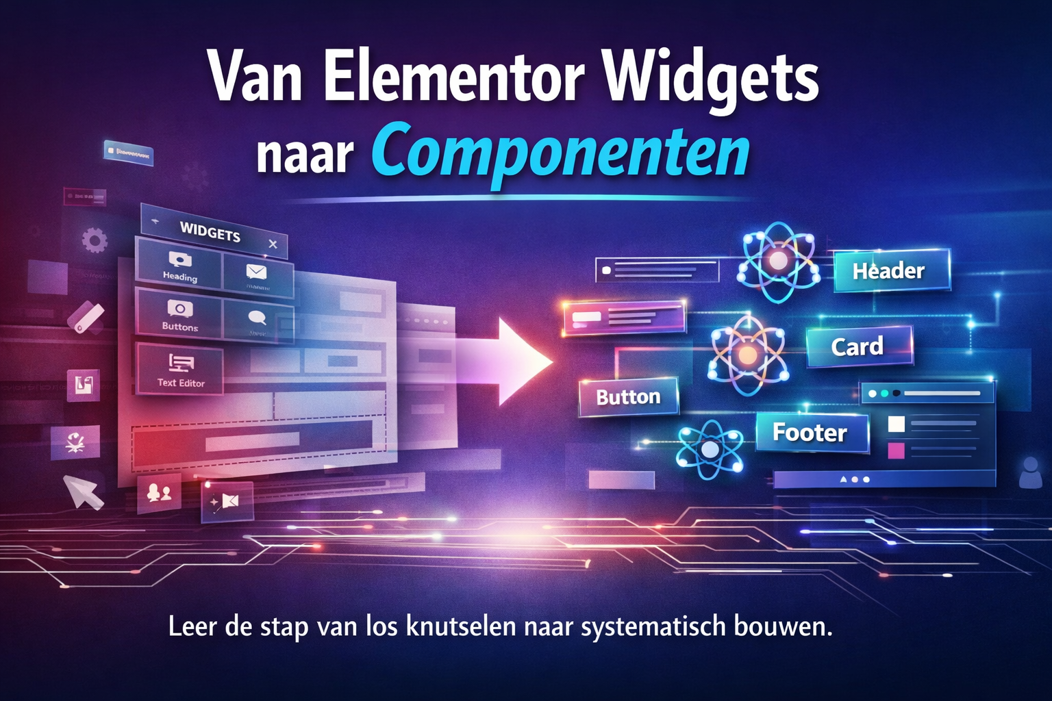 Van Elementor Widgets naar Componenten