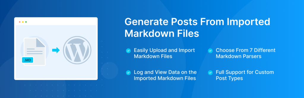 Markdown maakt een comeback: van WordPress-editor tot AI 3 Plugin Import Markdown