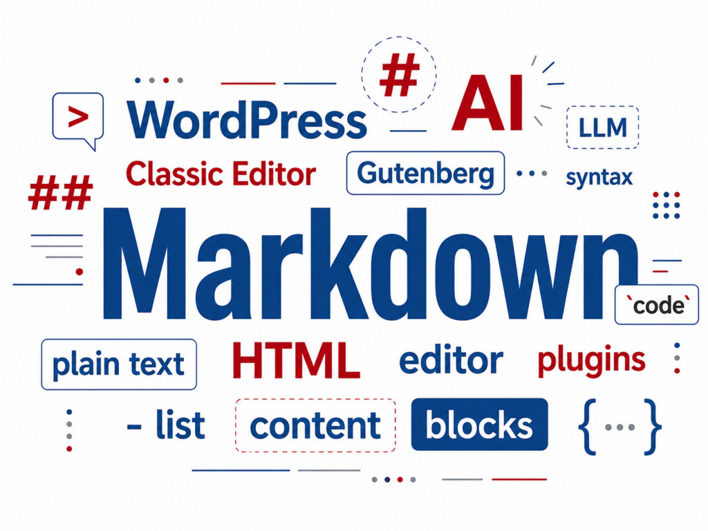Markdown maakt een comeback: van WordPress-editor tot AI 1 Markdown krijgt nieuwe belangstelling