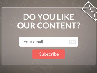 Example-email-pop-up