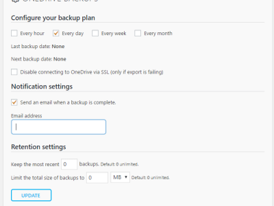all-in-one-wp-migration-one-drive-settings
