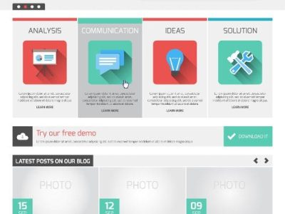 One page website