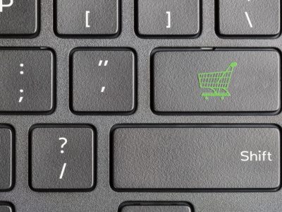 shopping-cart-icon-on-computer-keyboard