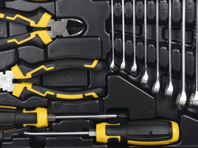 Toolbox tools kit instruments set of tools